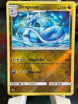 POKEMON DRAGONAIR 36/70 REVERSE HOLOFOIL UNCOMMON DRAGON MAJESTY NM CARD - Image 1