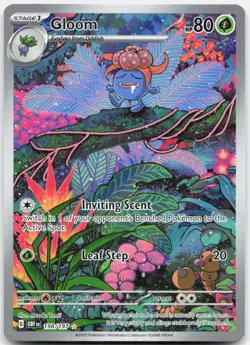 Pokemon TCG Gloom SV03: Obsidian Flames Illustration Rare 198/197 Holo - Image 1