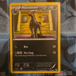 Pokemon Houndoom 75/124 Rare 100 HP Stage 1 2012 Card - Image 1