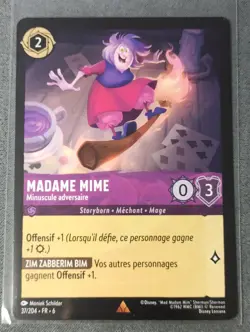 LORCANA FR Card - Chapter 6 37/204 Madame Mime - Rare non Foil New - Image 1