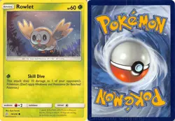 Rowlet 18/236 Common Cosmic Eclipse Pokemon MP Tsuruta - Image 3