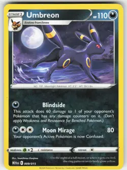 Umbreon 009/015 Promo McDonald's Promos 2024 Pokemon Lightly Played - Image 1