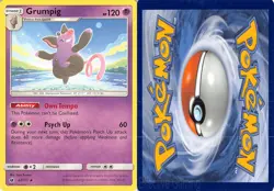 Grumpig 42/111 Uncommon Crimson Invasion Pokemon LP Tsuruta - Image 3