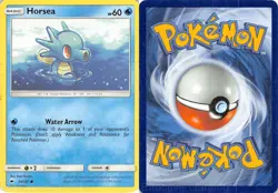 Horsea 29/147 Common Burning Shadows Pokemon LP Tsuruta - Image 3