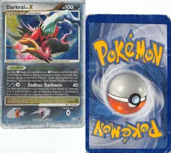 Darkrai LV.X DP19 Holo Promo Diamond and Pearl Promos Pokemon DMG Shizurow - Image 3