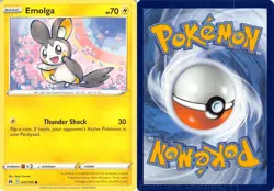 Emolga 047/159 Common Crown Zenith Pokemon LP Tsuruta - Image 3