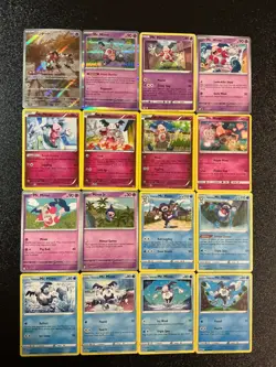 x16 Mr. Mime Jr. Rime pokemon TCG mixed Lot set collection 151 unique Artwork 🤡 - Image 1