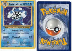 Poliwrath 25/108 Holo Rare Evolutions Pokemon Holo HP Sugimori - Image 3