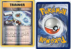 Blastoise Spirit Link 73/108 Evolutions Pokemon Reverse Holo LP Graphics - Image 3