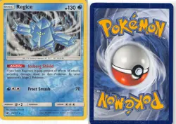Regice 28/111 Holo Promo Sun & Moon reverse holo Pokemon LP Fukuda - Image 3