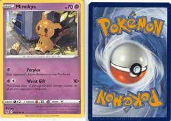 Mimikyu 080/196 Rare Lost Origin Pokemon NM Ligton - Image 3