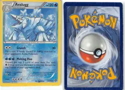 Avalugg 37/114 Rare Steam Siege Pokemon Reverse Holo HP Tsuruta - Image 3