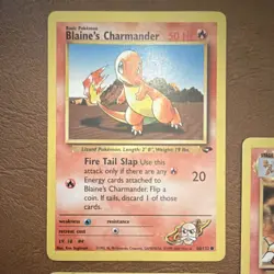 Pokemon TCG Gym Challenge Blaine's Charmander/Charmeleon Lot (3) WOTC English - Image 2
