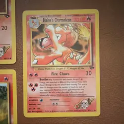 Pokemon TCG Gym Challenge Blaine's Charmander/Charmeleon Lot (3) WOTC English - Image 4