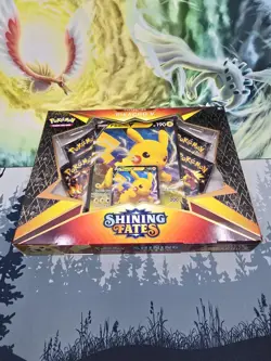 Pokemon TCG Shining Fates Pikachu V Box New Factory Sealed Lot Of 5 - Image 4