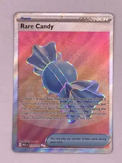 2025 Pokemon Mega Evolution Rare Candy Ultra #175/132 - Image 1