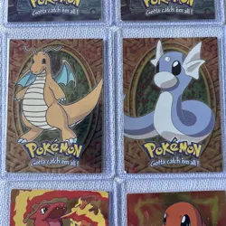 1999 TOPPS POKEMON CARD LOT OF 6 TV ANIMATION EDITION SERIES HOLOFOIL - Image 3