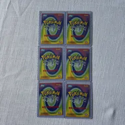 1999 TOPPS POKEMON CARD LOT OF 6 TV ANIMATION EDITION SERIES HOLOFOIL - Image 5