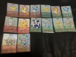 Pokemon 1996 Bandai Carddass 200 Card Gengar Pikachu Holo 13 - Image 2