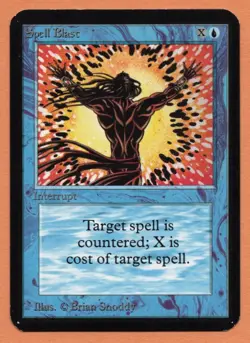 Spell Blast (NM) - Alpha Edition - Magic the Gathering (MTG) - Image 1