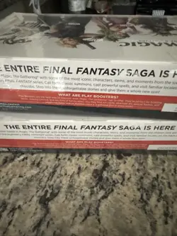 BRAND NEW In Case!! Final Fantasy Play Boosters Box! MTG Magic the Gathering - Image 2