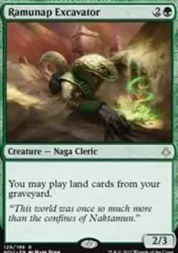1x Ramunap Excavator Light Play, English Hour of Devastation MTG Magic - Image 1