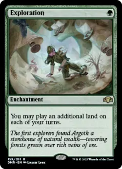 1x Exploration NM-Mint, English Dominaria Remastered MTG Magic - Image 1