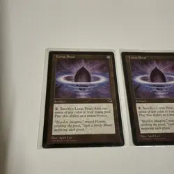 MTG Magic the Gathering Tempest Lotus Petal X2 - Image 2
