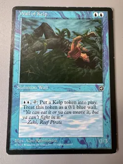 Wall of Kelp Homelands Regular - MTG - Magic The Gathering - LP - Image 1
