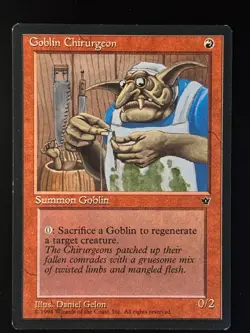 MTG - Goblin Chirurgeon (Gelon) - LP - Fallen Empires - COMMON - ENG - REG - Image 1