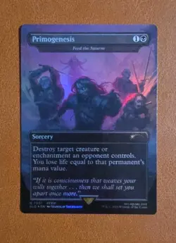 NM Rainbow Foil Primogenesis "Feed the Swarm" Final Fantasy SLD #7001 - Image 1