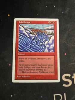 Jokulhaups Rare Fifth Edition Magic: The Gathering NM - Image 1