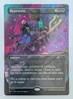 Reprocess ◆Galaxy Foil◆ 2107 Alien Auroras Secret Lair Drop SLD MTG NM - Image 1
