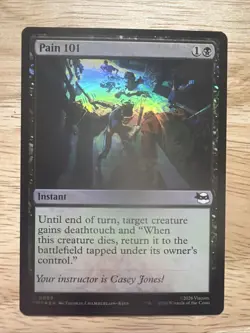 Pain 101 (Foil) 0069 - TMT Teenage Mutant Ninja Turtles TMNT - MTG - NM/M - Image 1