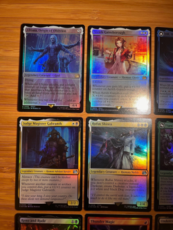 Final Fantasy MTG Card Lot - 15 Foils, w/ Ultima, Aerith, Jill, Barret, & more - Image 2