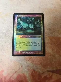 Breeding Pool Retro Frame FOIL Ravnica Remastered MTG LP - Image 1