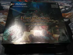 Lord of the Rings Scene Box MTG Aragorn at Helm s Deep - Image 1