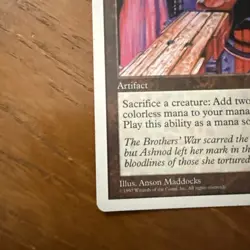 MTG - Ashnod's Altar - 5th Edition - Regular Fifth Ed Artifact - EX - Image 5