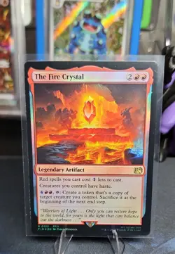 The Fire Crystal Final Fantasy Foil - Image 1