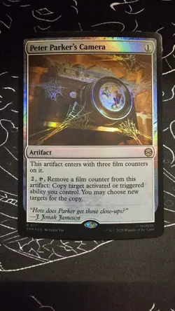 Peter Parker's Camera Marvel's Spider-Man Foil - Image 1