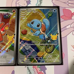 Bulbasaur Charmander Squirtle Gen 1 First Partner Full Art Set Pokemon TCG - Image 4
