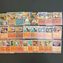 26*Lot Pokemon TCG Charizard Charmander Charmeleon Holo #36 KB72 - Image 1