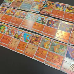 26*Lot Pokemon TCG Charizard Charmander Charmeleon Holo #36 KB72 - Image 2