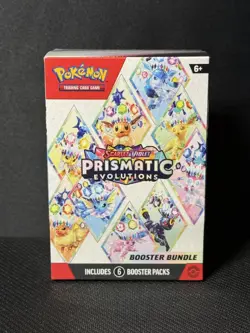 Pokemon TCG Scarlet & Violet Prismatic Evolutions Booster Bundle Sealed - Image 1