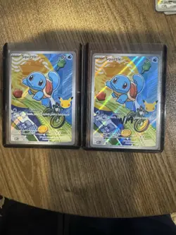Pokemon TCG Squirtle 039 First Partner Illustration Black Star Promo NM - Image 1
