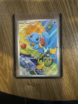 Pokemon TCG Squirtle 039 First Partner Illustration Black Star Promo NM - Image 2