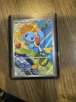 Pokemon TCG Squirtle 039 First Partner Illustration Black Star Promo NM - Image 4