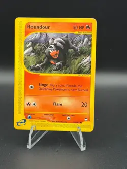 Houndour 86 Common Aquapolis Pokemon Moderately Played - Image 1