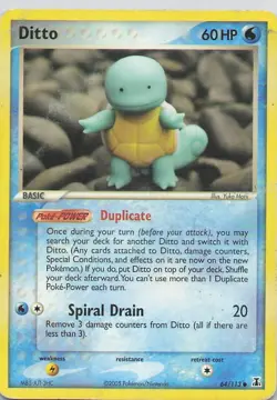 Pokemon Card Delta Species Ditto 64/113 Common - Image 1
