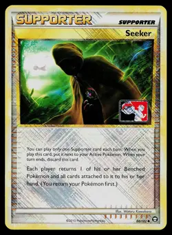 Pokemon Card - Seeker (League Promo) Crosshatch 88/102 Holo Reverse Holo Promo - Image 1